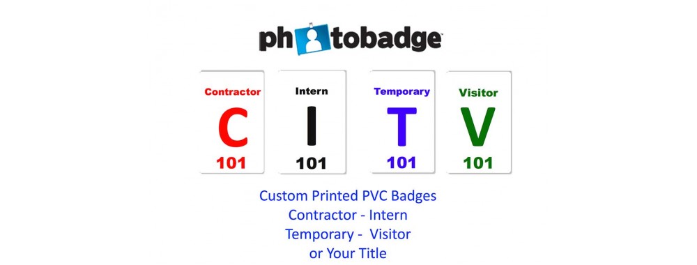 Custom Printed PVC Badges 