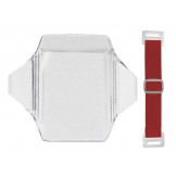 Vertical Arm band Holder w/elastic - 100 pack