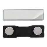 ABS Magnetic Badge Attachment - 100 pack